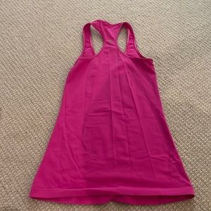 Lululemon pink tank top